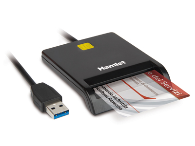 hamlet website  HUSCR30 - Lettore di Smart Card USB 3.0 per Firma