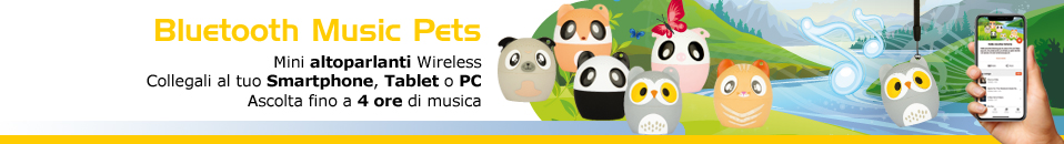 Music Pets - Mini Wireless Bluetooth Speaker