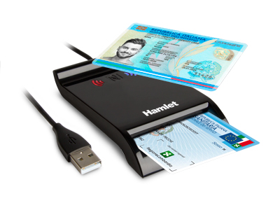 hamlet website  HUSCR-NFC - Lettore combo a contatto e contactless NFC per  Smart Card e Carta Identità CIE 3.0