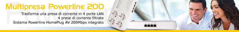 Multipresa Powerline 200
