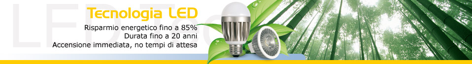 illuminazione a tecnologia led