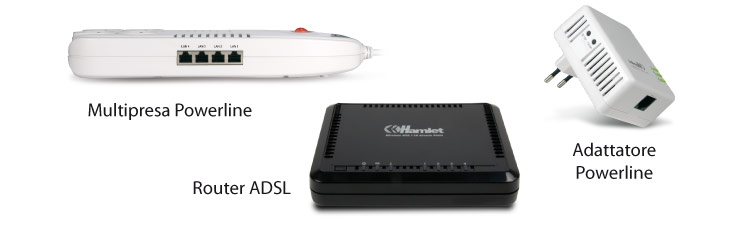 Multipresa Powerline